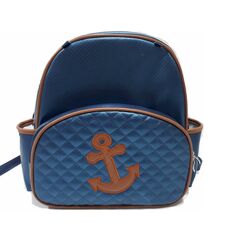 Mochila Grande Azul em Oferta