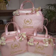 Conjunto de Bolsas Bordadas no Canindé