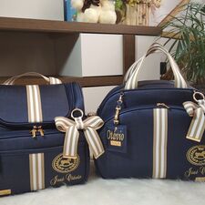 Kit Bolsa Clássica e Mochila Maternidade de Boa Qualidade
