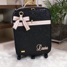 Mala Brilhante com Rodinhas Preço Exclusivo